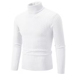 HighNeck T-Shirt white